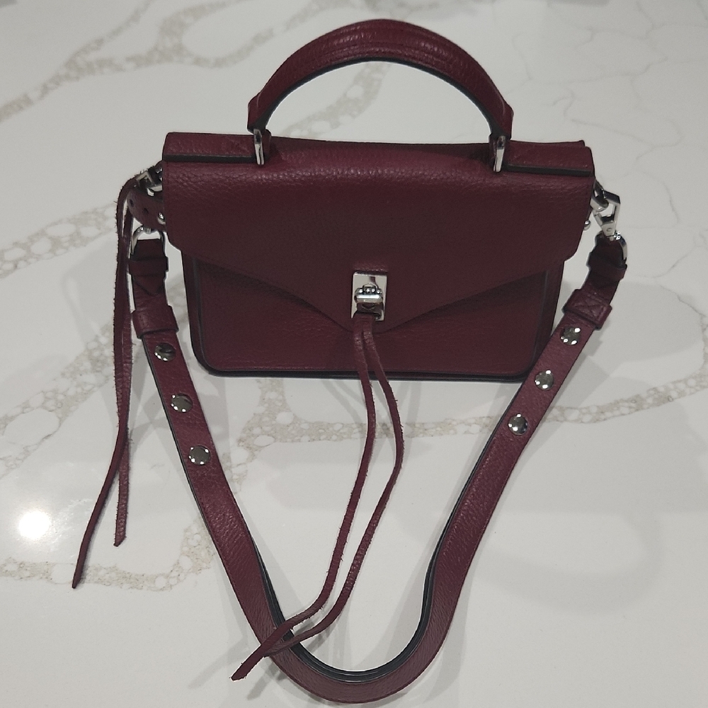 Rebecca MINKOFF Burgandy Darrin Bag